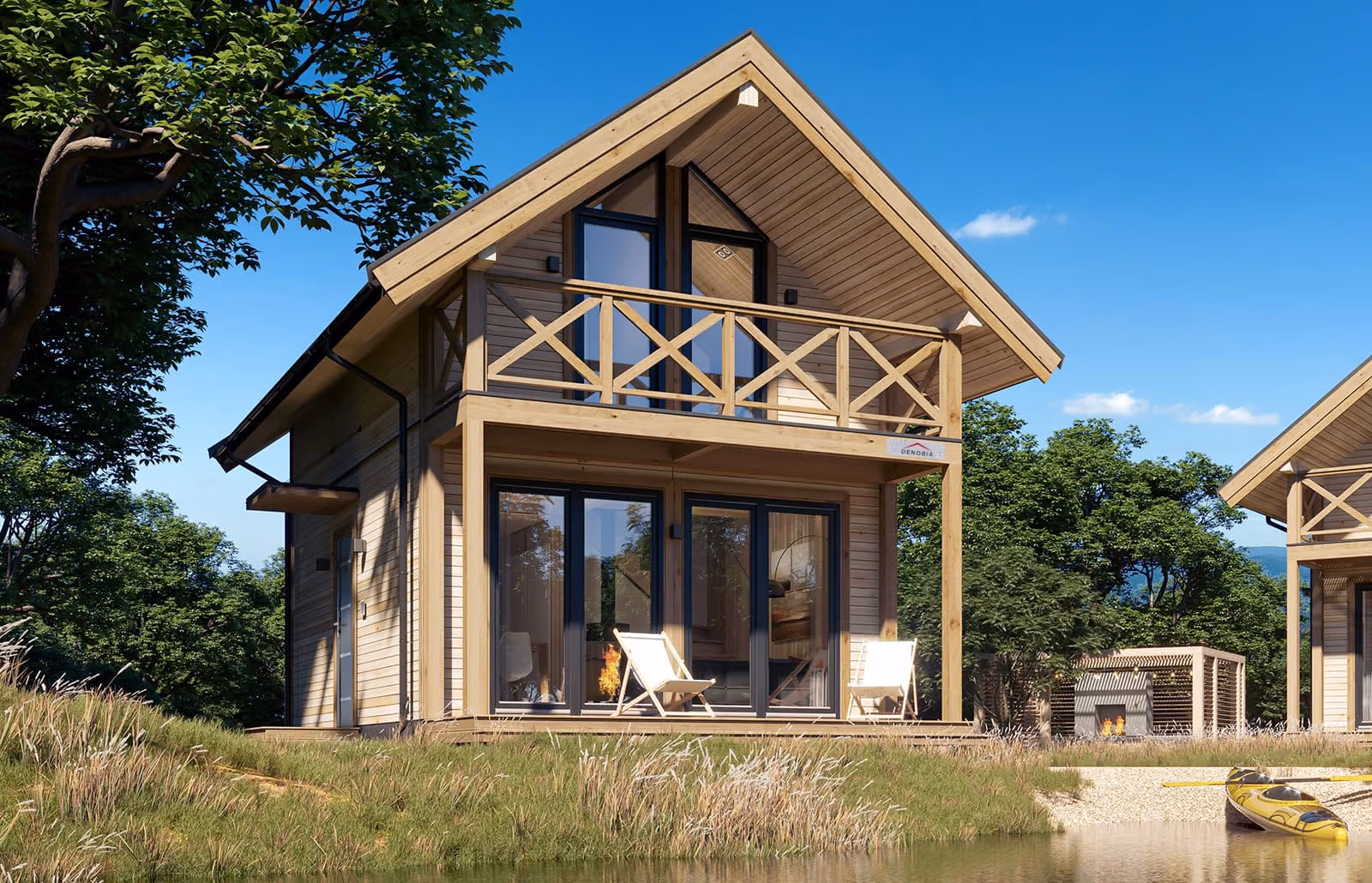 Modularhaus DMH – moderne Außenansicht